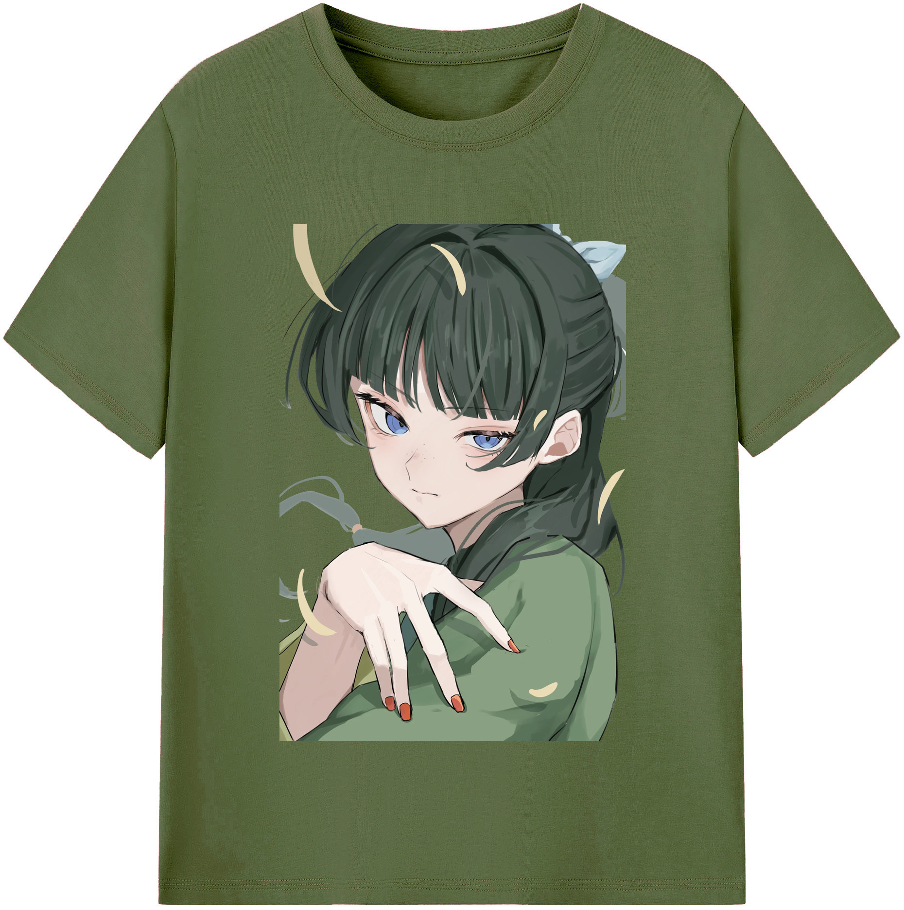 （画像用） 薬屋のひとりごと The Apothecary Diaries 綿100％半袖Tシャツ（フロントプリント）